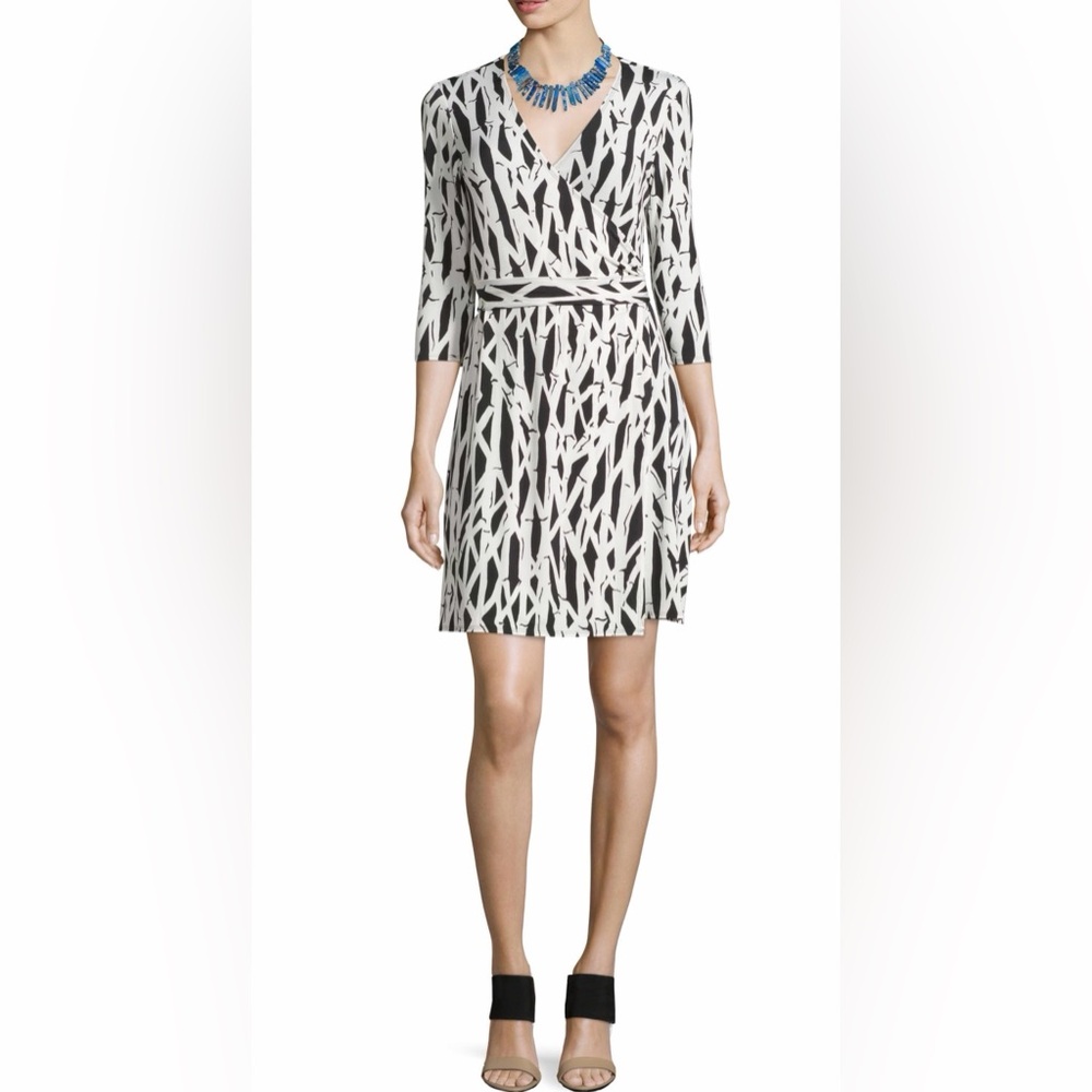 Wrap dress by “Laundry by Shelli Segal”